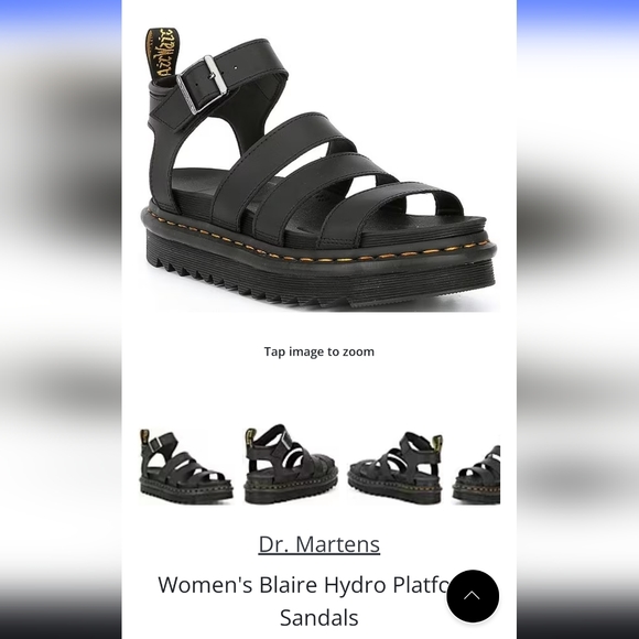 Dr. Martens Blaire Hydro Platform Sandals. - Picture 2 of 4